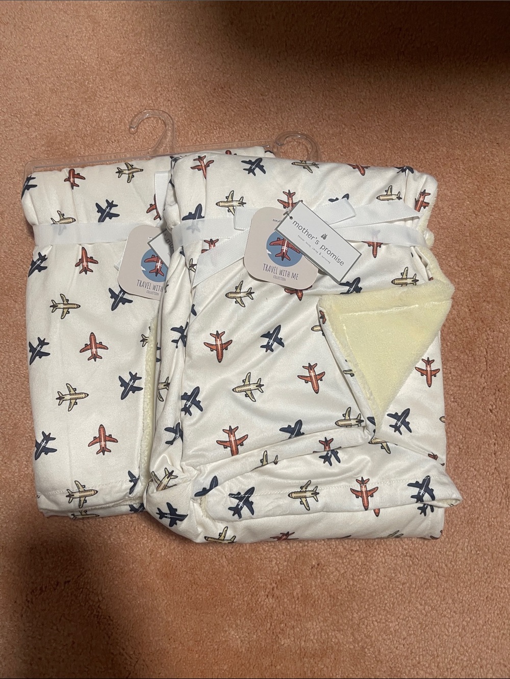 (2) baby boy blanket brand new NO OFFER Please